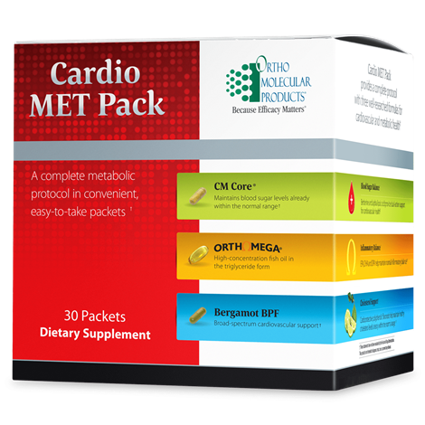 Cardio MET Pack by Ortho Molecular