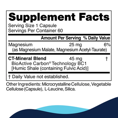 CellCore CT-Minerals Supplement Facts