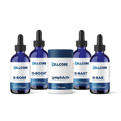 CellCore Phase 5 Deeper Immune Support Bottles