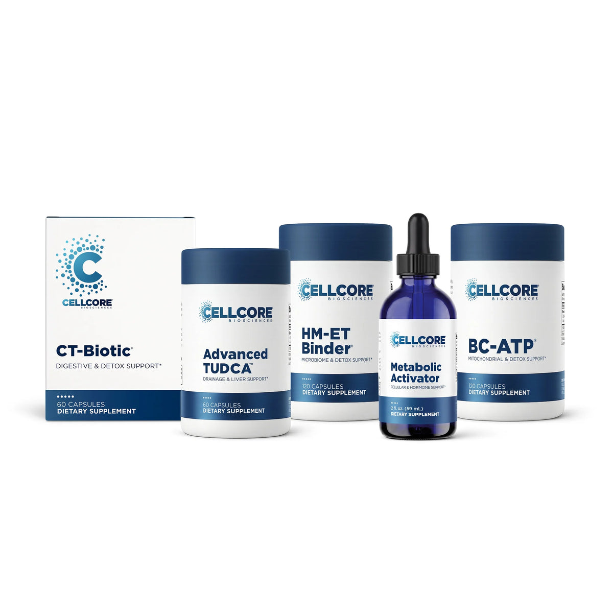 CellCore Foundational Protocol Step 4B: Systemic Detox Collection Bottles
