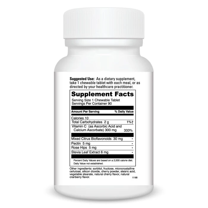 Chewable C-300 Cherry Flavor (90) SF