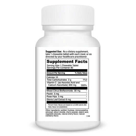 Chewable C-300 Cherry Flavor (90) SF