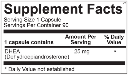 DHEA 25 mg by Ortho Molecular