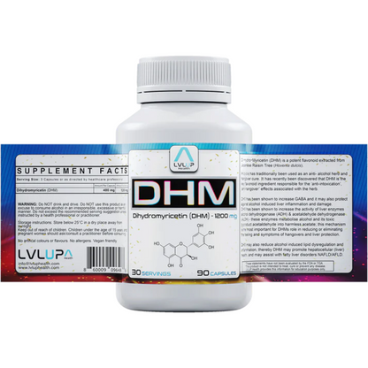 DHM LVLUP Health Label