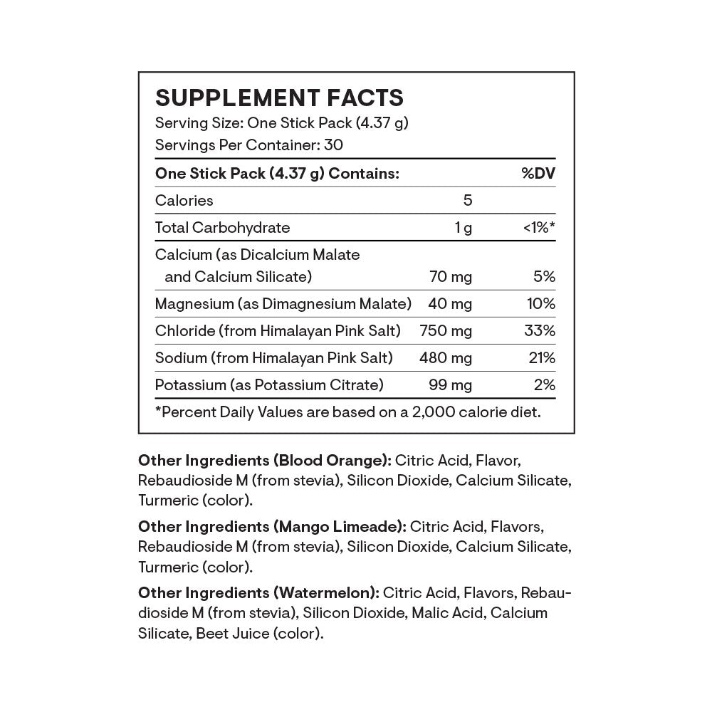 Daily Electrolytes - Variety Pack SF