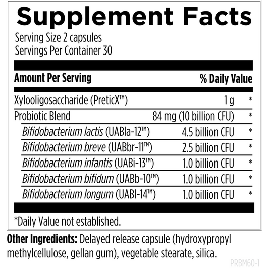 Designs For Health Prebio Med XOS Ingredients