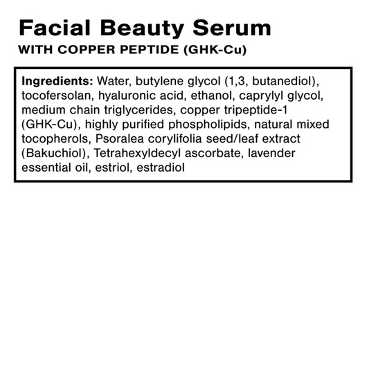 Facial Beauty Serum by QuickSilver Scientific