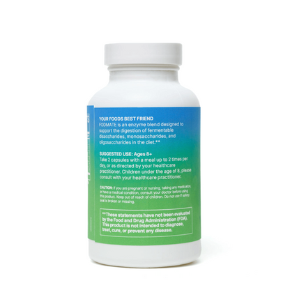 Fodmate Microbiome Labs Back Label