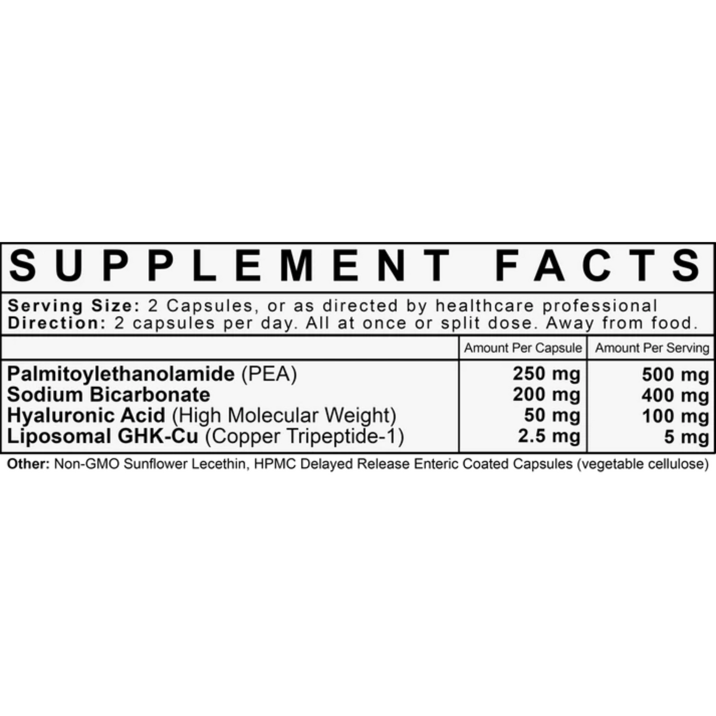 GHK Cu LVLUP Health Ingredients