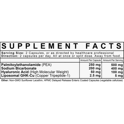 GHK Cu LVLUP Health Ingredients