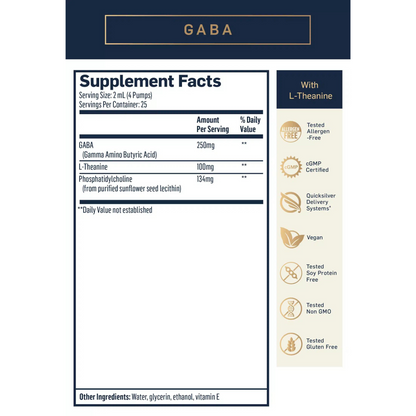 GABA + L Theanine by Quicksilver Scientific