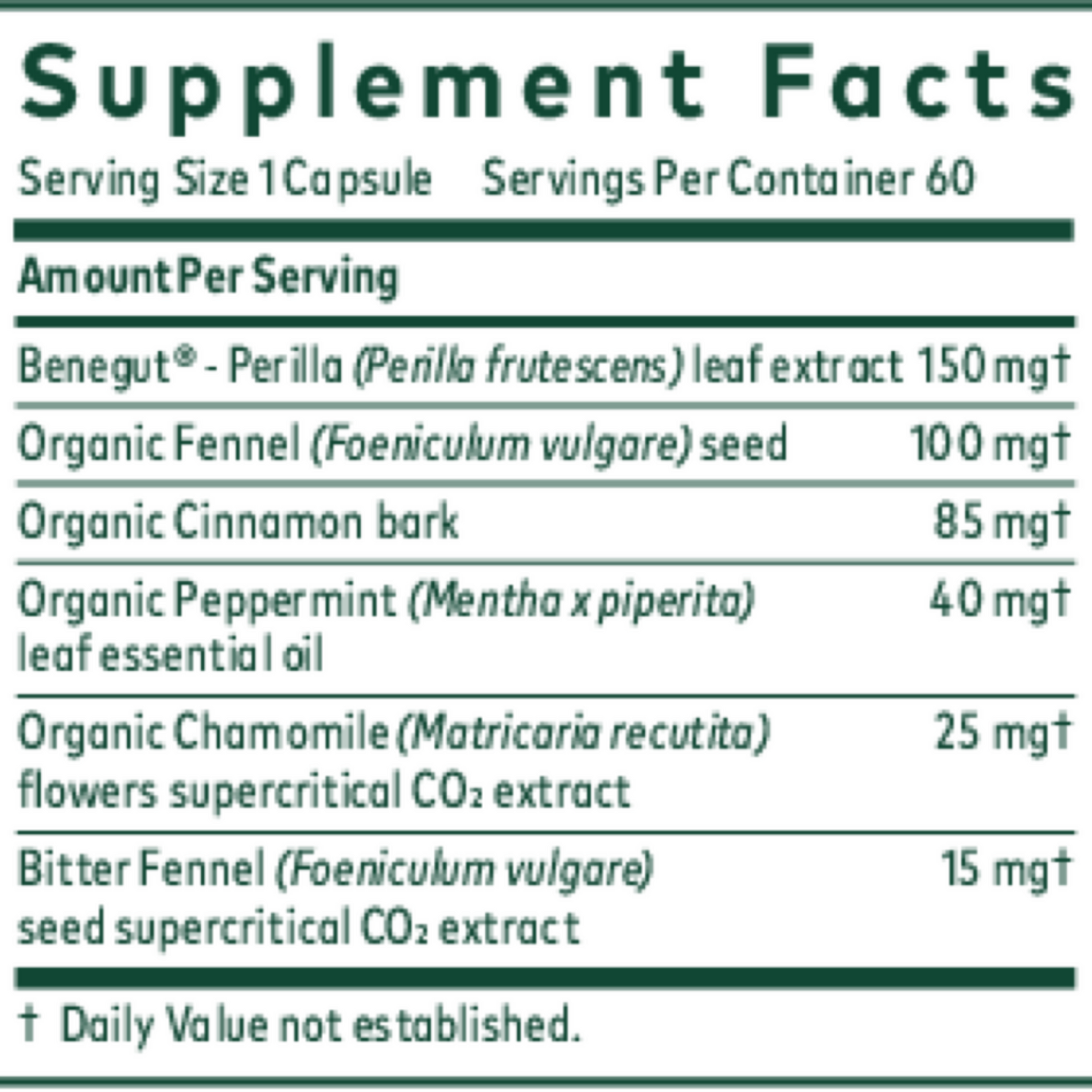 Gaia Herbs Pro Gi Bff Ingredients