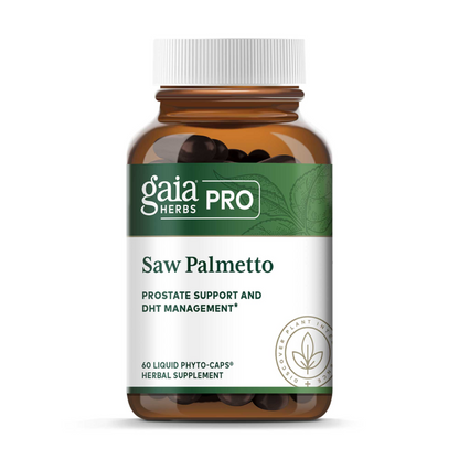 Gaia Herbs Pro Saw Palmetto Bottle