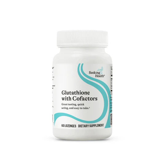 Glutathione with Cofactors Lozenges By Seeking Health