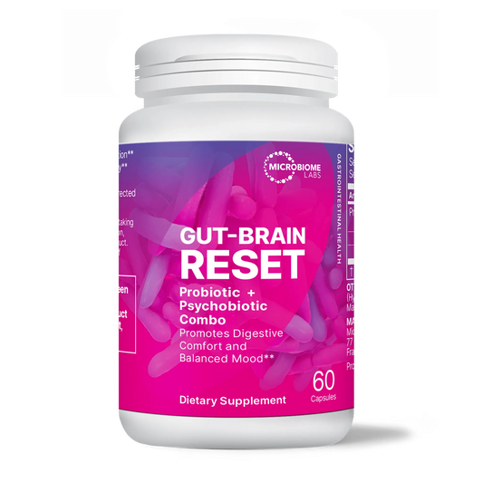 Gut-Brain Reset Microbiome Labs Bottle