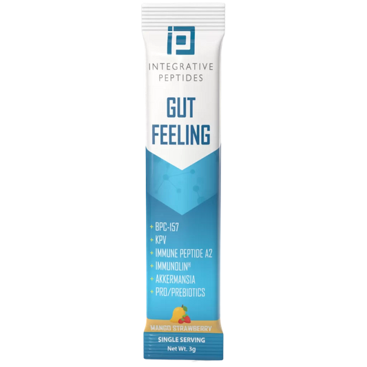 Gut Feeling™ Travel Sachets – Mango Strawberry by Integrative Peptides