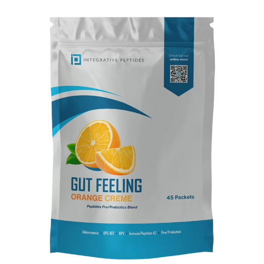 Gut Feeling™ Travel Sachets – Orange Crème by Integrative Peptides