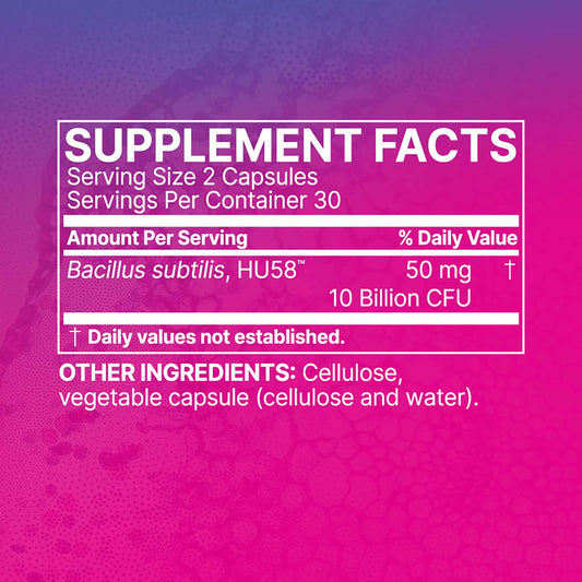 HU58 Microbiome Labs Ingredients