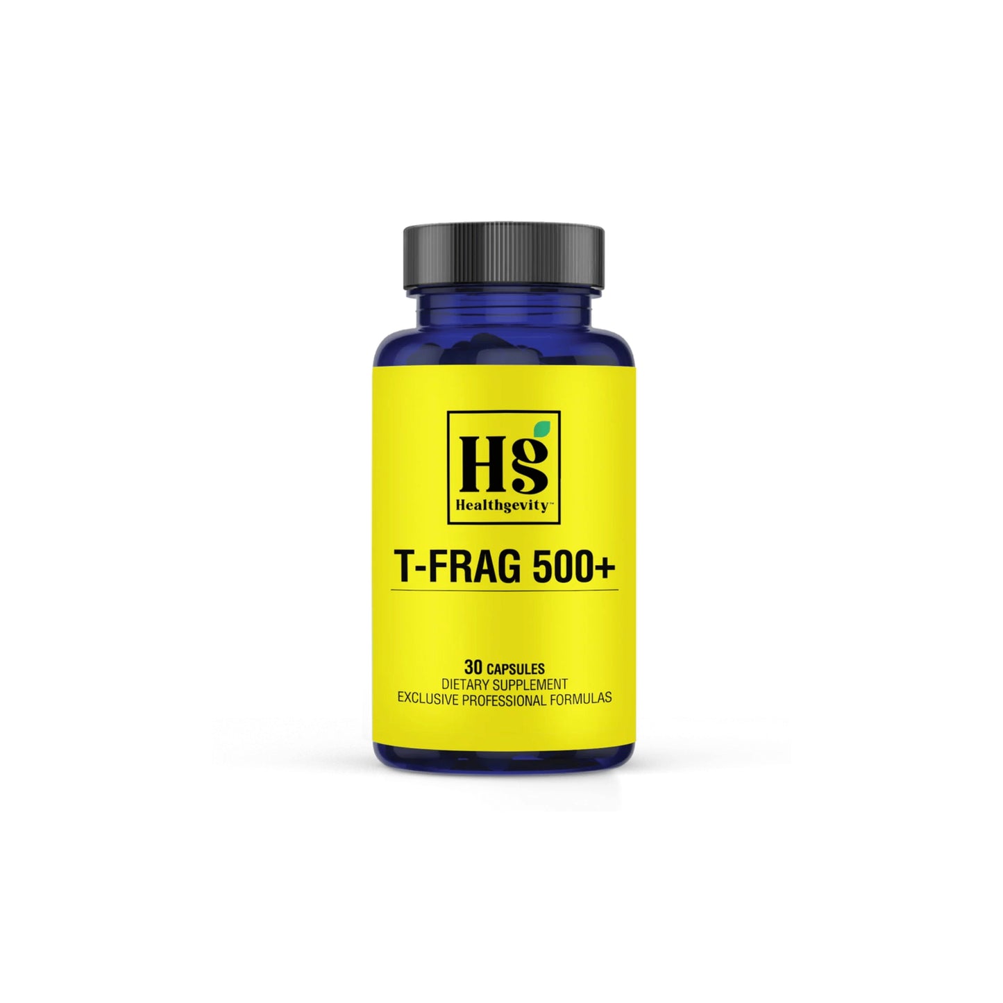 T-Frag 500 Plus by Healthgevity 30 capsule bottle front view showing peptide complex for healthy tissue and gut lining support