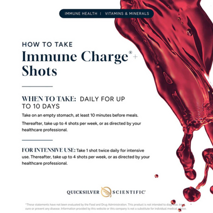 Immune Charge+ Shots by Quicksilver Scientific