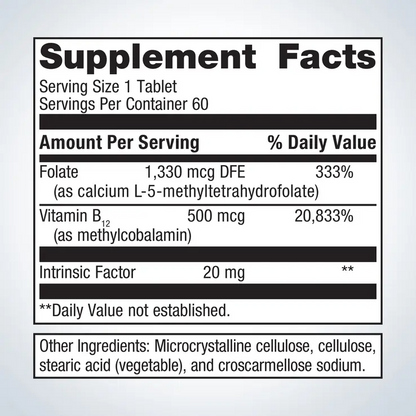 Intrinsi Vitamin B12-Folate™ By Metagenics