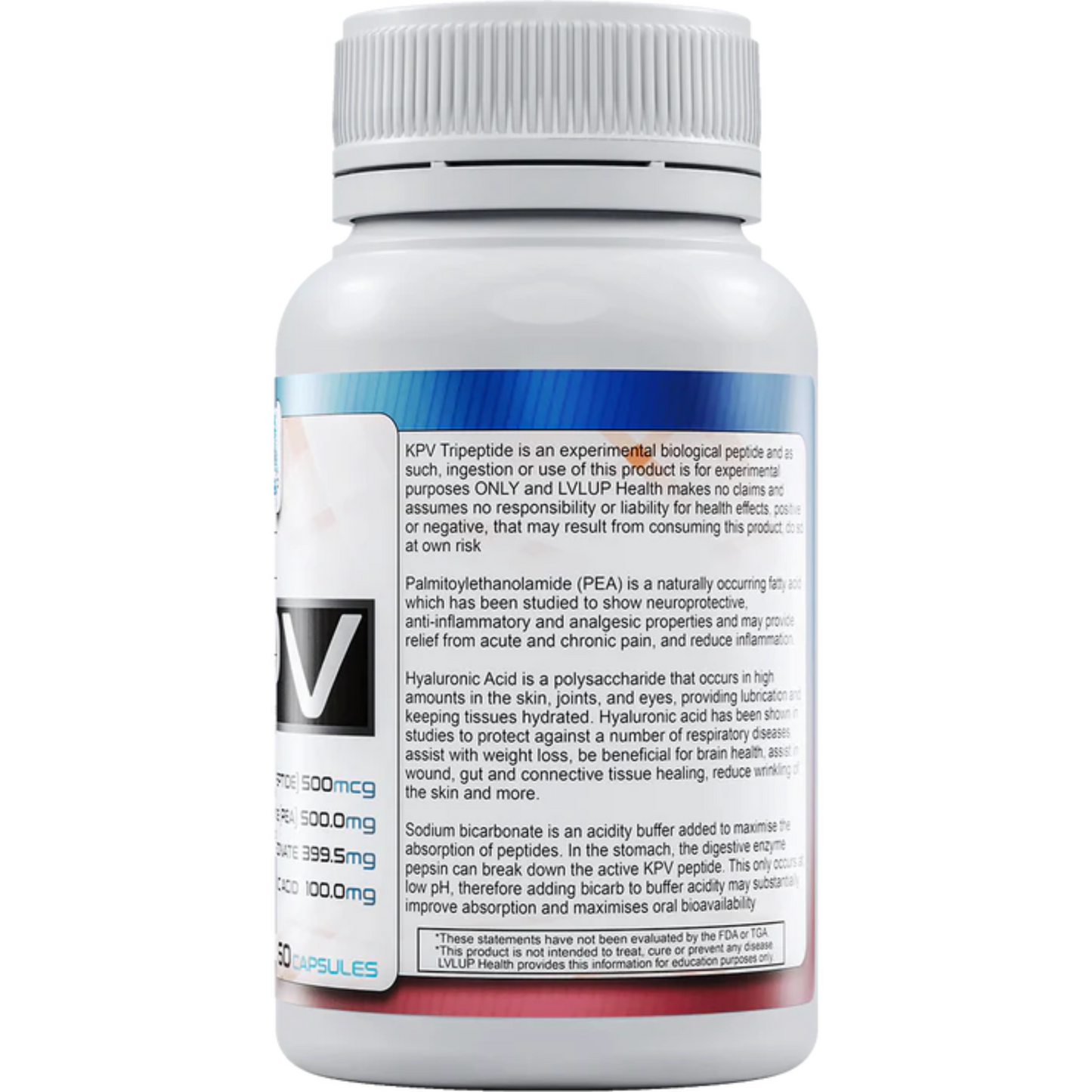 KPV LVLUP Health Description