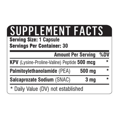 KPV+PEA 500 Healthgevity Ingredients