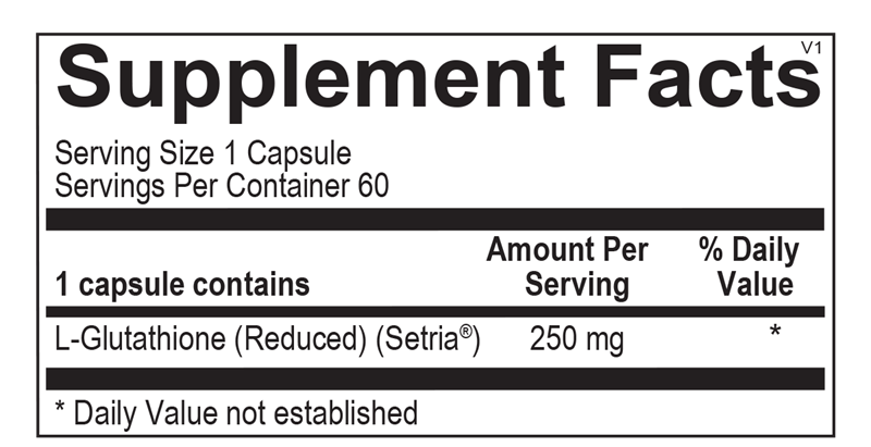 L-Glutathione by Ortho Molecular