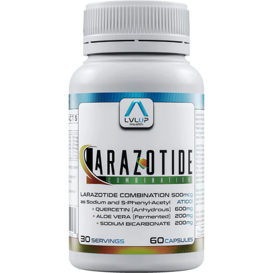 Larazotide Combination LVLUP Health Bottle