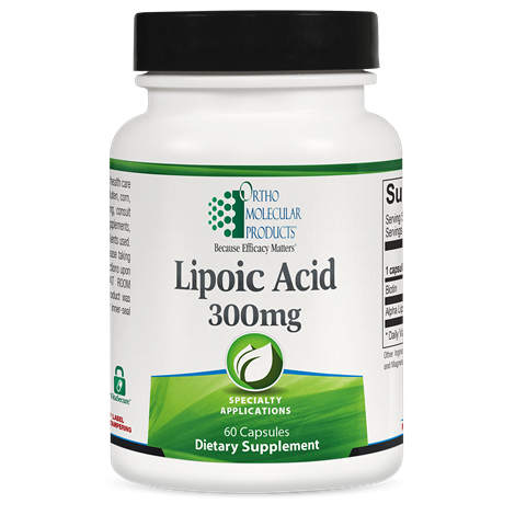 Lipoic Acid 300 mg by Ortho Molecular