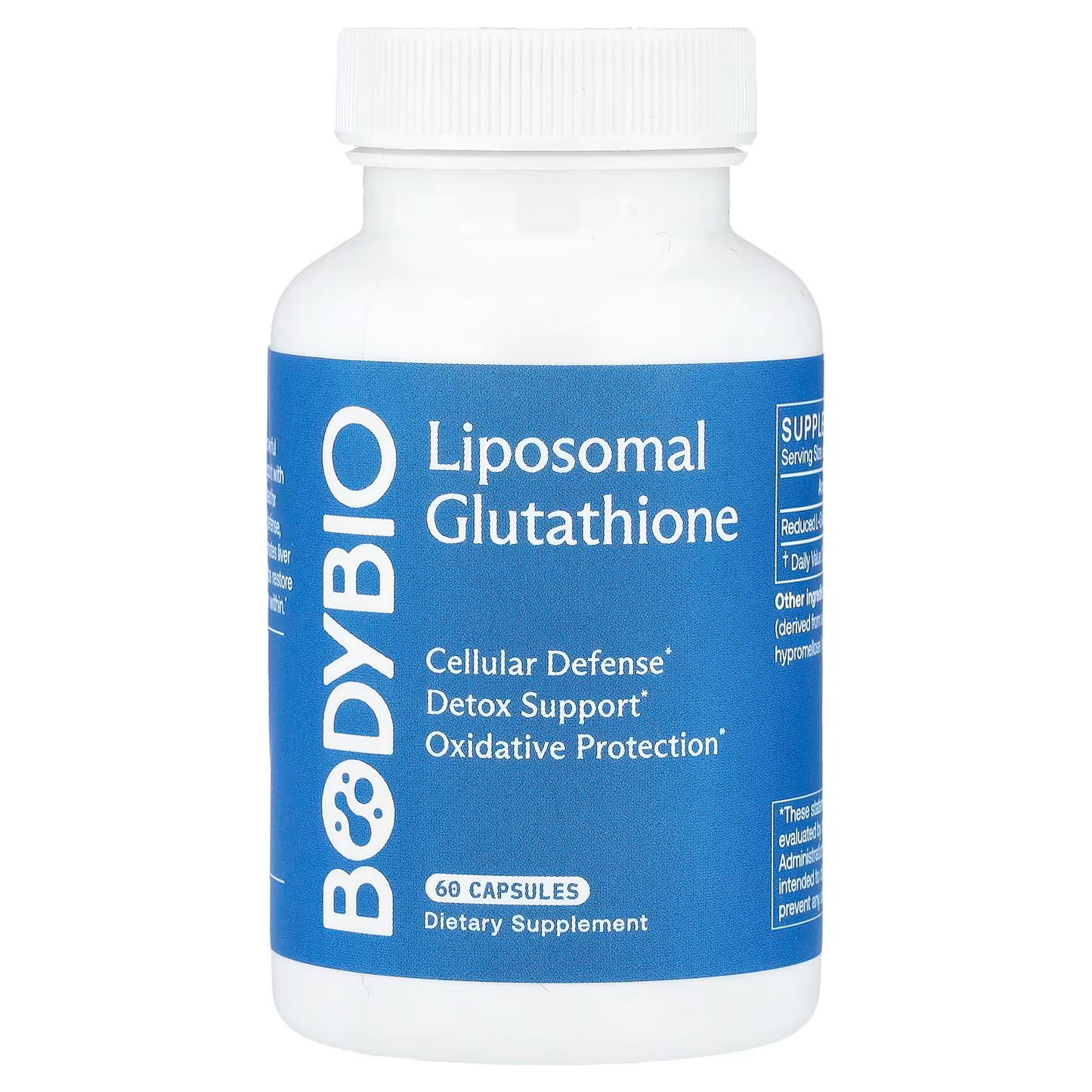 BodyBio Liposomal Glutathione 250 mg