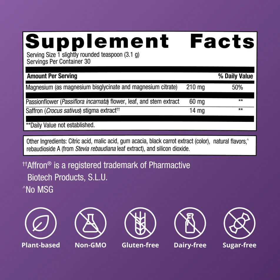 MagActive Magnesium Night Powder By Metagenics