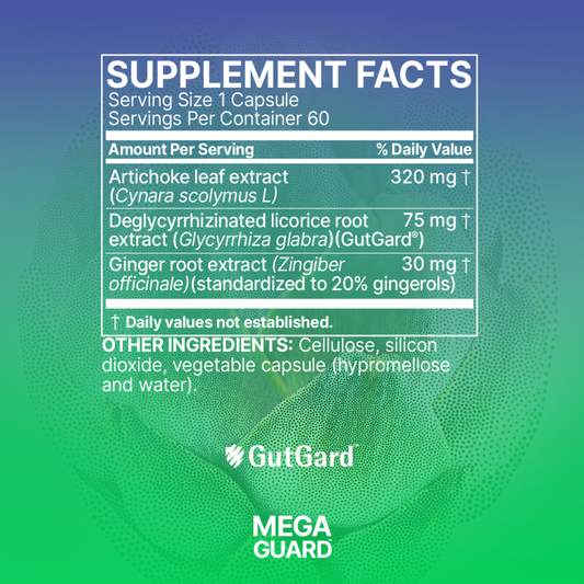Mega Guard Microbiome Labs Ingredients