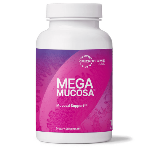 Mega Mucosa Capsules Microbiome Labs Bottle