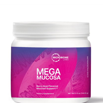 Mega Mucosa Powder Microbiome Labs Container