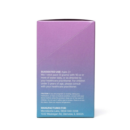 Mega Mucosa Sticks Microbiome Labs Dosing Instructions