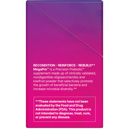 Mega Pre Sticks Microbiome Labs Side Label