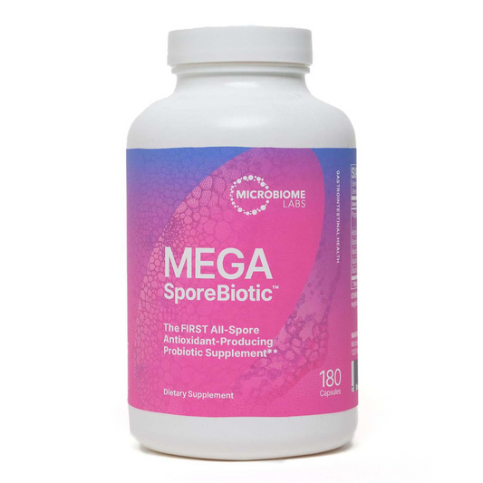 Mega Spore Biotic 180 Microbiome Labs Bottle