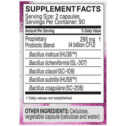 Mega Spore Biotic Microbiome Labs Ingredients 180 Capsules
