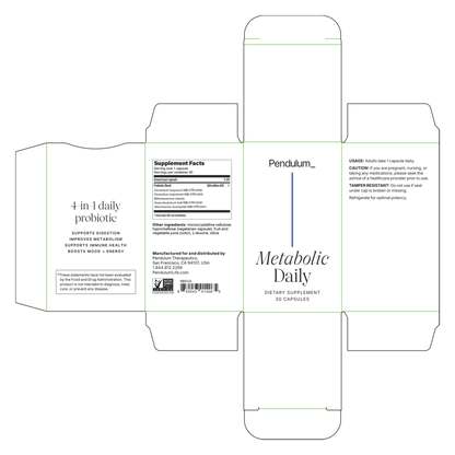 Metabolic Daily by Pendulum