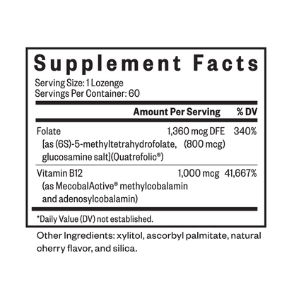 Methyl B12 with L-Methylfolate By Seeking Health