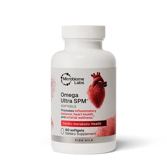 Omega Ultra SPM Microbiome Labs Softgels Dietary Supplement 