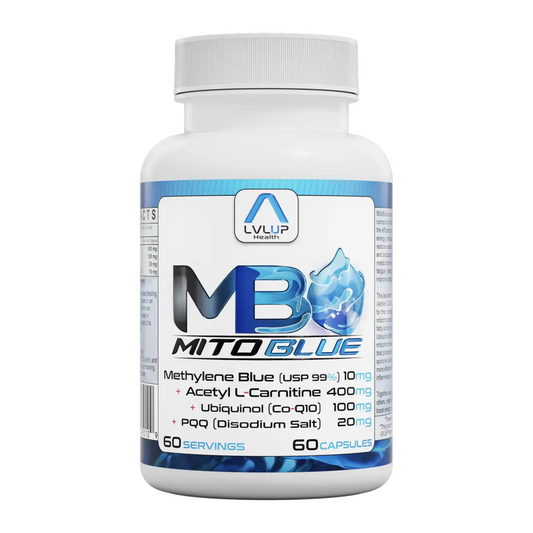 Mito Blue LVLUP Health Bottle