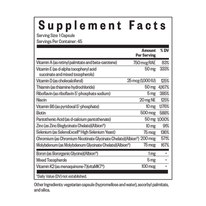 Multivitamin One Sensitive By Seeking Health