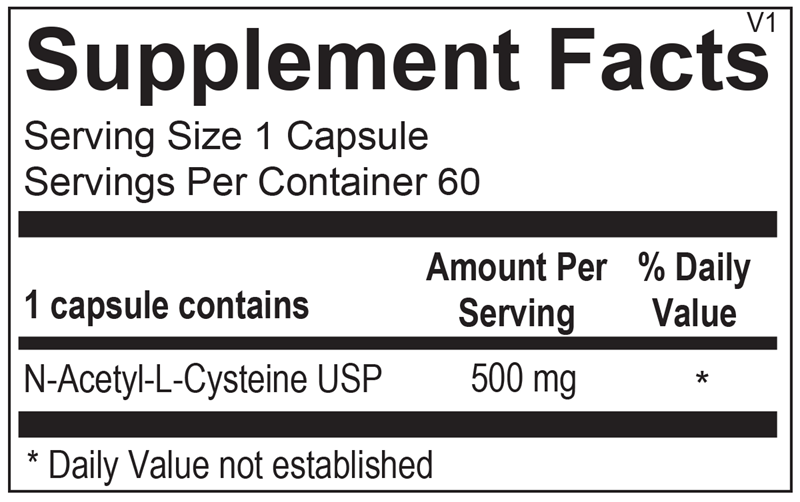 N-Acetyl Cysteine by Ortho Molecular Products