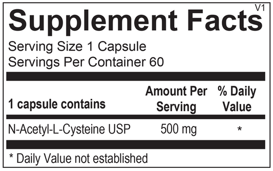 N-Acetyl Cysteine by Ortho Molecular Products