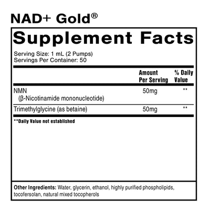 NAD+ Gold by QuickSilver Scientific
