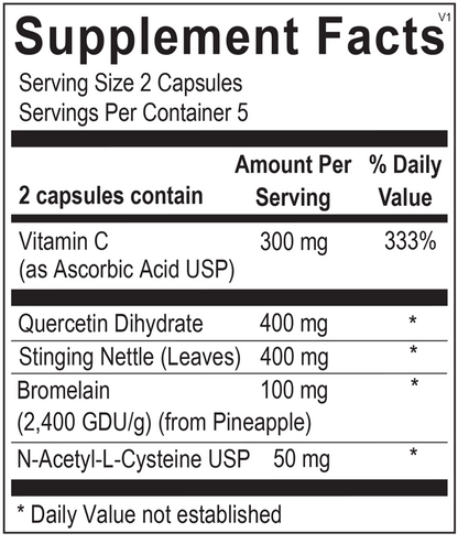 Natural D-Hist® Blister Packs by Ortho Molecular Products