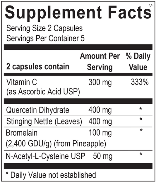 Natural D-Hist® Blister Packs by Ortho Molecular Products