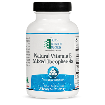Natural Vitamin E Mixed Tocopherols by Ortho Molecular Products